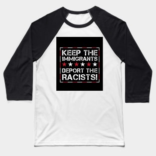 end racism Baseball T-Shirt